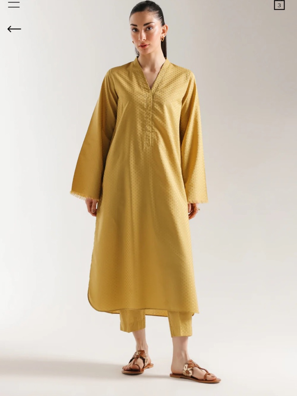 Ethnic two piece summer dress